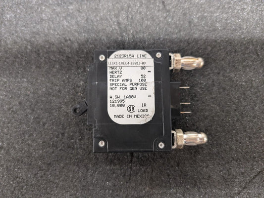 New, Airpax, LELK1-1REC4-29813-80, Circuit Breaker 80A KIT