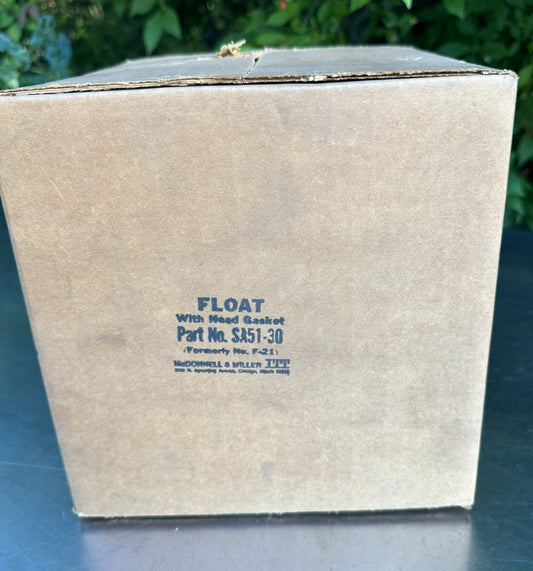 New MCDONNELL & MILLER SA51-30 Float Ball