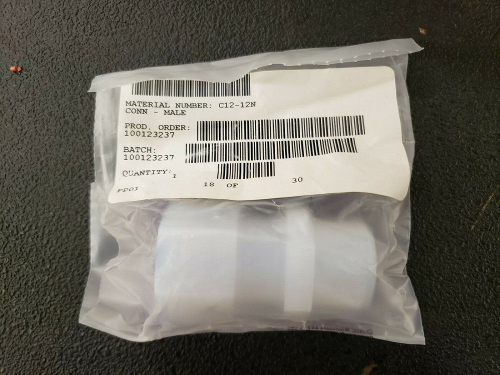 NEW, GALTEK, C12-12N, STRAIGHT ADAPTER, 3/4-INCH X 3/4-INCH MNPT