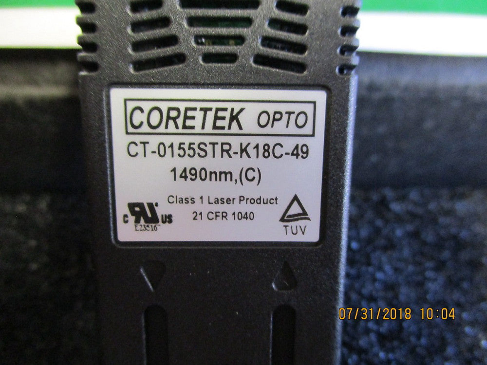 CT-0155STR-K18C-49 Coretek Opto Optical Transceiver BRAND NEW!