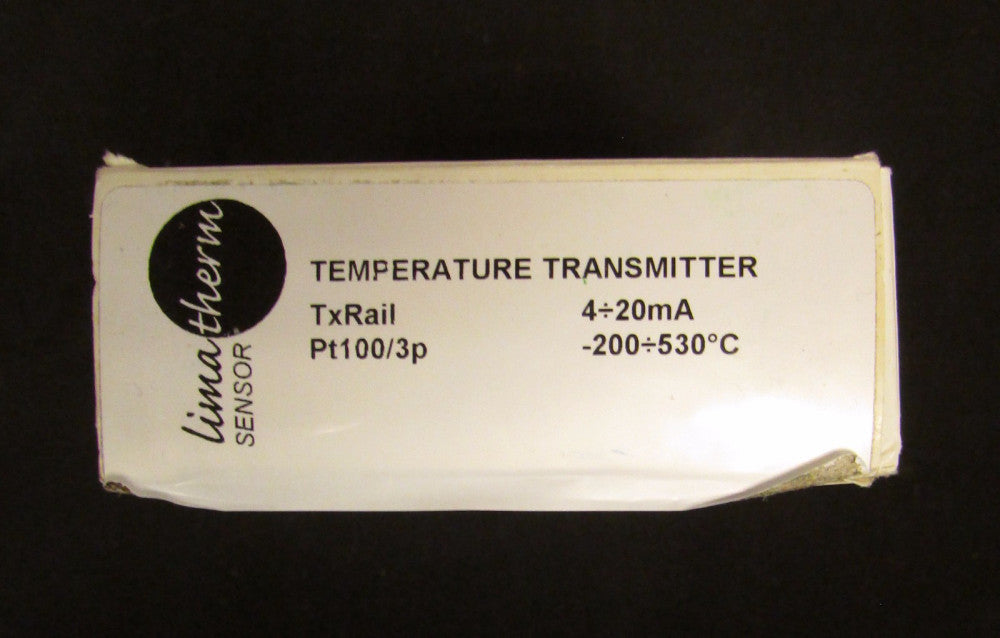  LIMATHERM Pt100/3P Tx Rail Temperature Transmitter Pt100 3P
