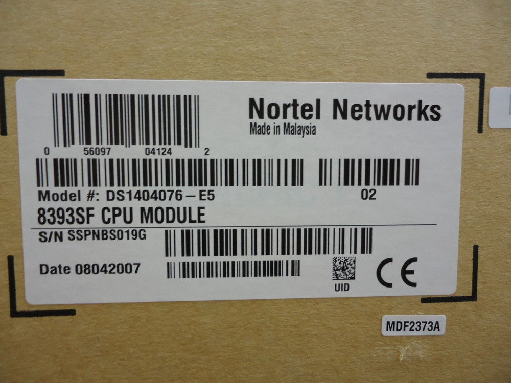 DS1404076-E5 NORTEL NETWORKS ETHERNET ROUTING SWITCH 8393 BRAND NEW!