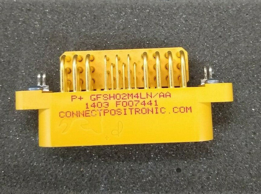 New, Positronic, GFSH02M4LN/AA, D-Sub Mixed Contact Connectors