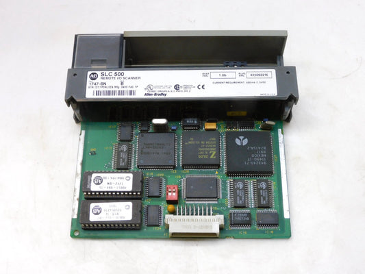 ALLEN BRADLEY 1747-SN SER B SLC500 REMOTE I/O SCANNER