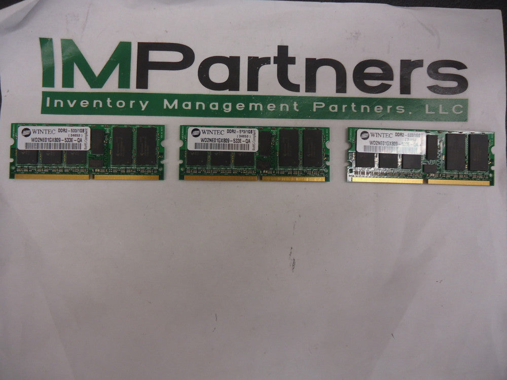 WD2NE01GX809-533E-QA, Wintec, Memory Mod; DDR-2 533-1GB, BRAND NEW!
