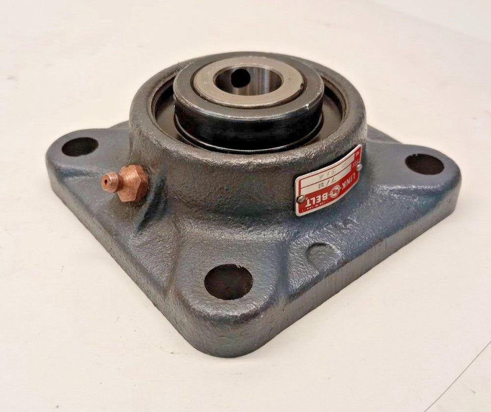 Link-Belt F314 7/8 Flange Ball Bearing 4-Bolt 0.875 bore U314 bearing ref#F3U214