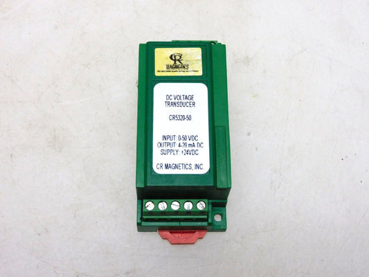 CR MAGNETICS DC VOLTAGE TRANSDUCER CR5320-50 50VDC 24VDC