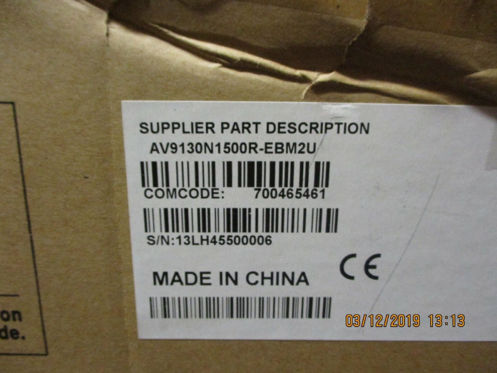 700465461, AVAYA 9130 1500 VA EXTENDED BATTERY MODULE, BRAND NEW!