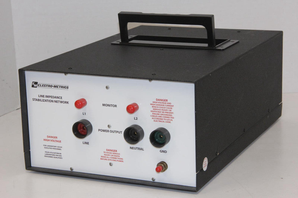 ELECTRO-METRICS EM-7820 Line Empedance Stabilization Network