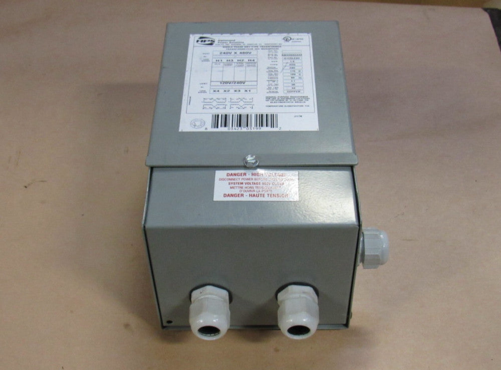 HAMMOND POWER SOLUTIONS HPS TRANSFORMER Q1C5LEKF 1.5KVA 1PH 120/240V 240X480V