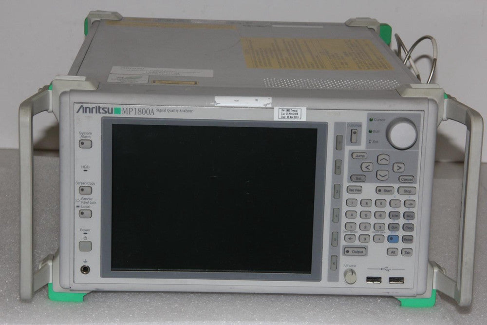 ANRITSU MP1800A Signal Integrity Analyzer Options MU181000A MU183020A MU181500B