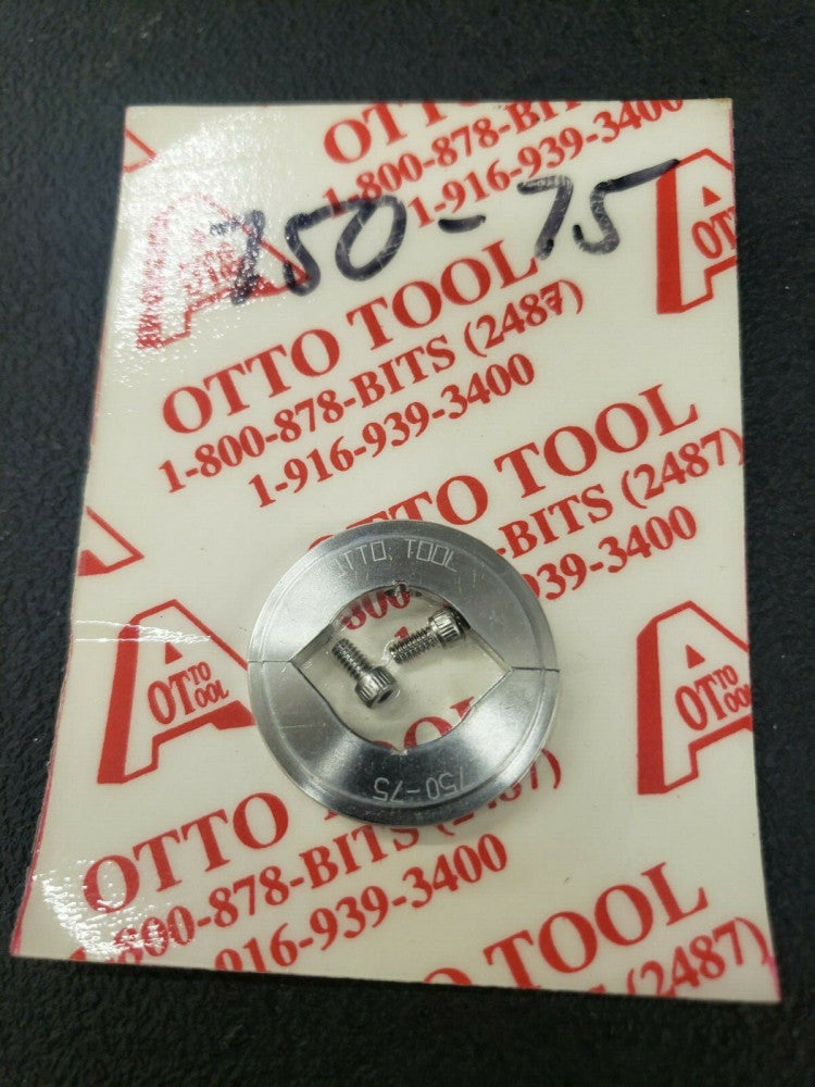 NEW, OTTO TOOL, 750-75, 3/4" Collet Set for 750 Head