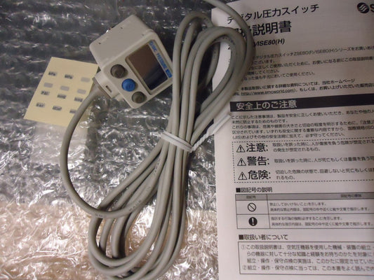 SMC ZSE80-02-N DIGITAL ZSE40/50/60 VACUUM SWITCH. Brand New!