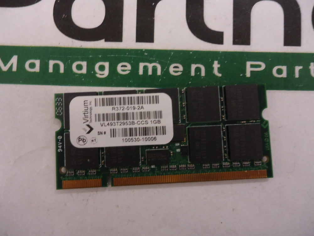 VL493T2953BCC, Virtium, Mem Mod, 128Mx72, PC2-3200 400MHz DDR2 ECC, BRAND NEW!