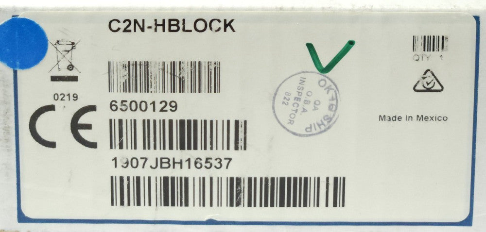 CRESTRON C2N HBLOCK 6500129 MULTI Type Network Distribution Module Block