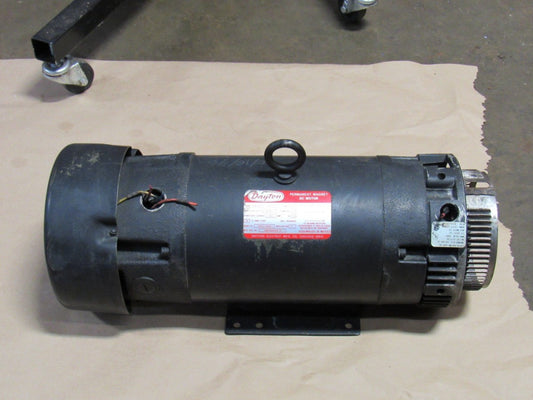 DAYTON PERMANENT MAGNET DC MOTOR 4Z379 1-1/2 HP 143TC 180VDC EM180-10 CLUTCH