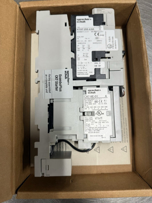 SPRECHER & SCHUH CK7-9E-01-24E-AS4.0A-T10A EcomboPlus CK7 Starter New