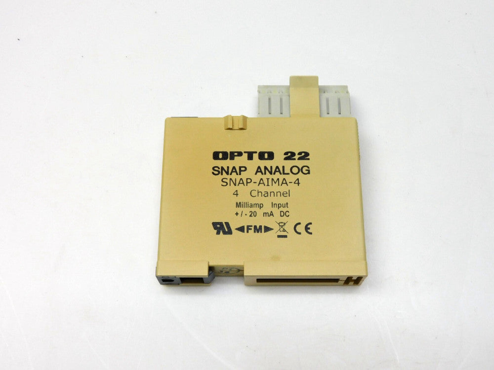 OPTO 22 SNAP ANALOG SNAP-AIMA-4 4 CHANNEL MILLIAMP INPUT