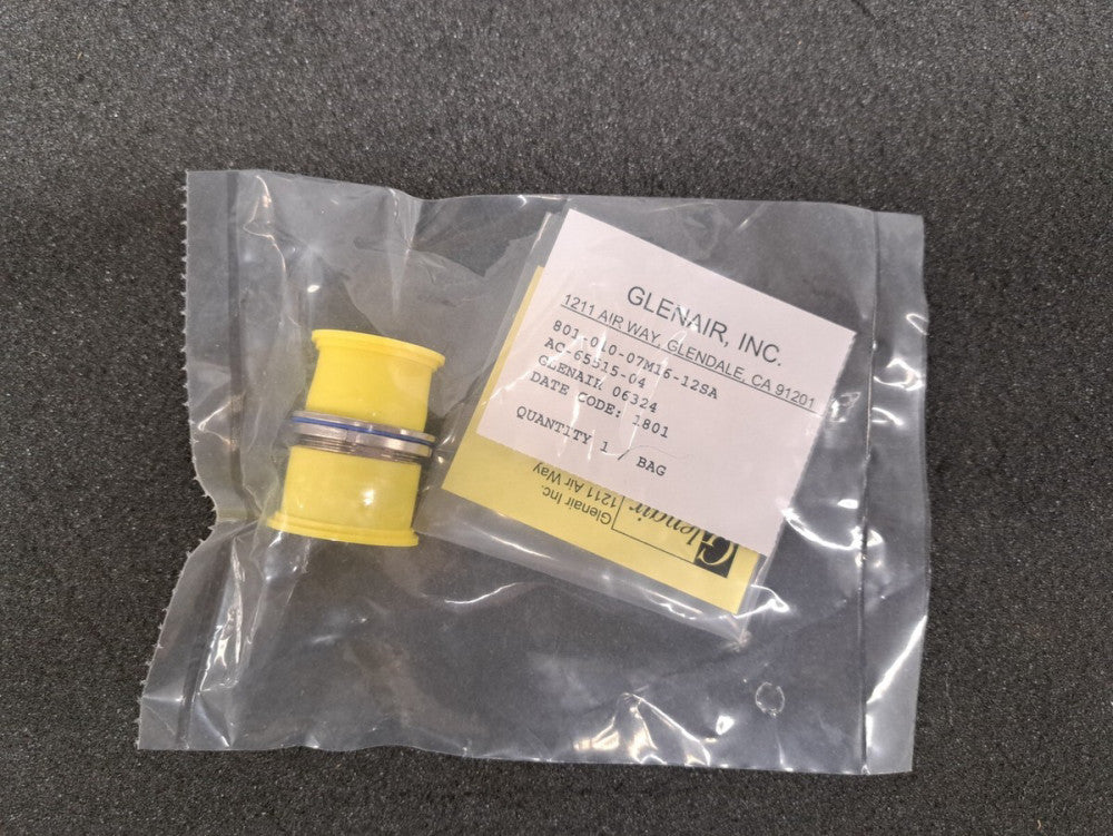 New, Glenair, 801-010-07M16-12SA, Circular MIL Spec Connector M. M. CONNECTOR