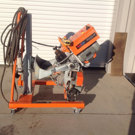 SteelMax SM-DBM50 Double-Sided Plate Beveling Machine