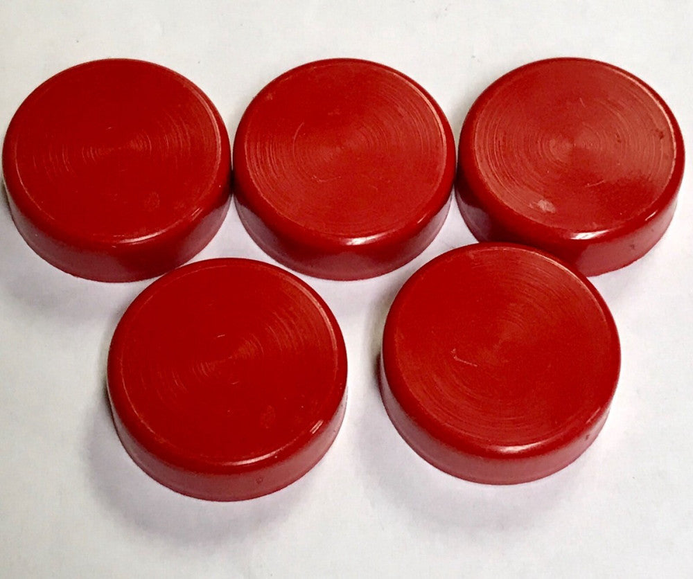 LOT OF 5 EATON CUTLER HAMMER 10250T102 E34PB2 Flush Head Red Pushbutton 