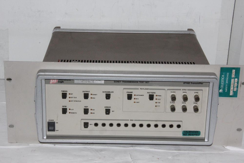 MICROWAVE LOGIC ST-102 Sonet Transmission Test Set