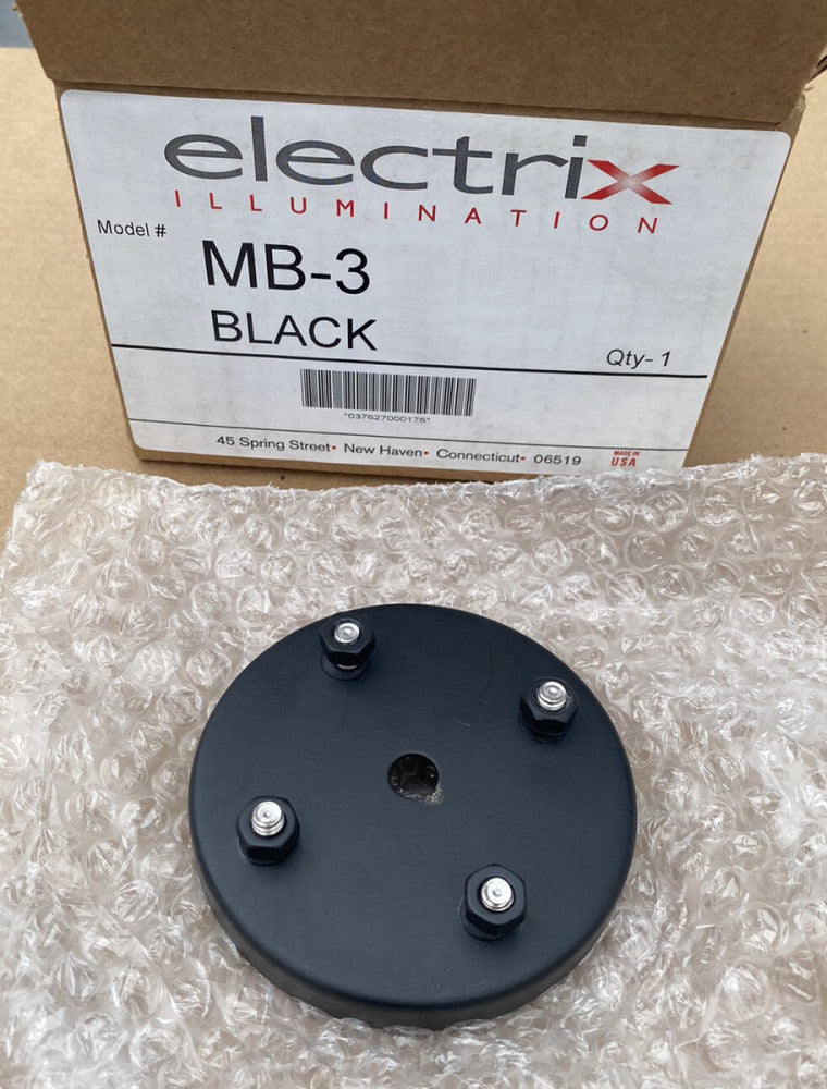 New Electrix MB-3 Black Magnetic Base Mount for 1020, 2002, 7288, 7298,7730 7720