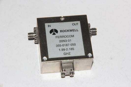 ROCKWELL 20N3-01 1.999-2.185GHz Ferrocom RF Isolator Circulator