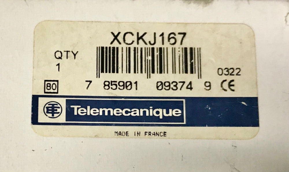 TELEMACANIQUE XCKJ167 Heavy Duty Roller Plunger Action Limit Switch