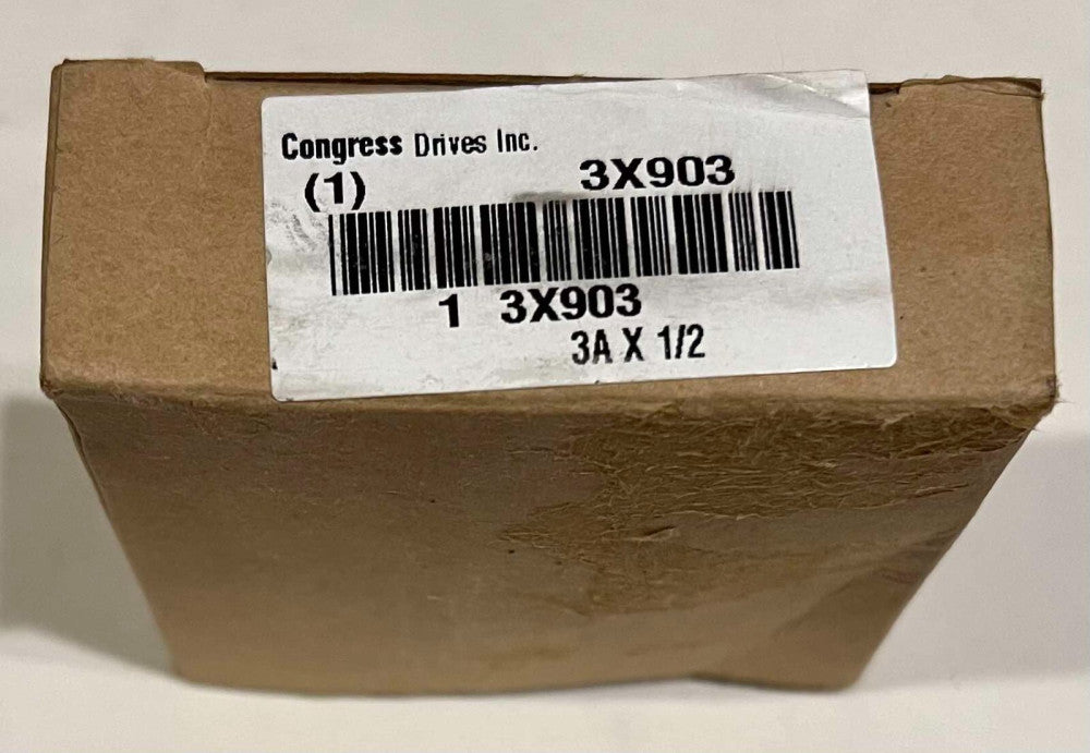 CONGRESS DRIVE 3X903 3A X  1/2" Single Groove Pulley