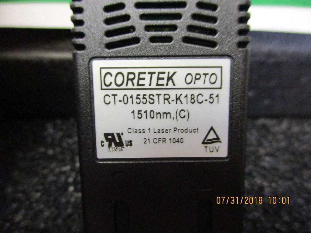 CT-0155STR-K18C-51 Coretek Opto Optical Transceiver BRAND NEW!