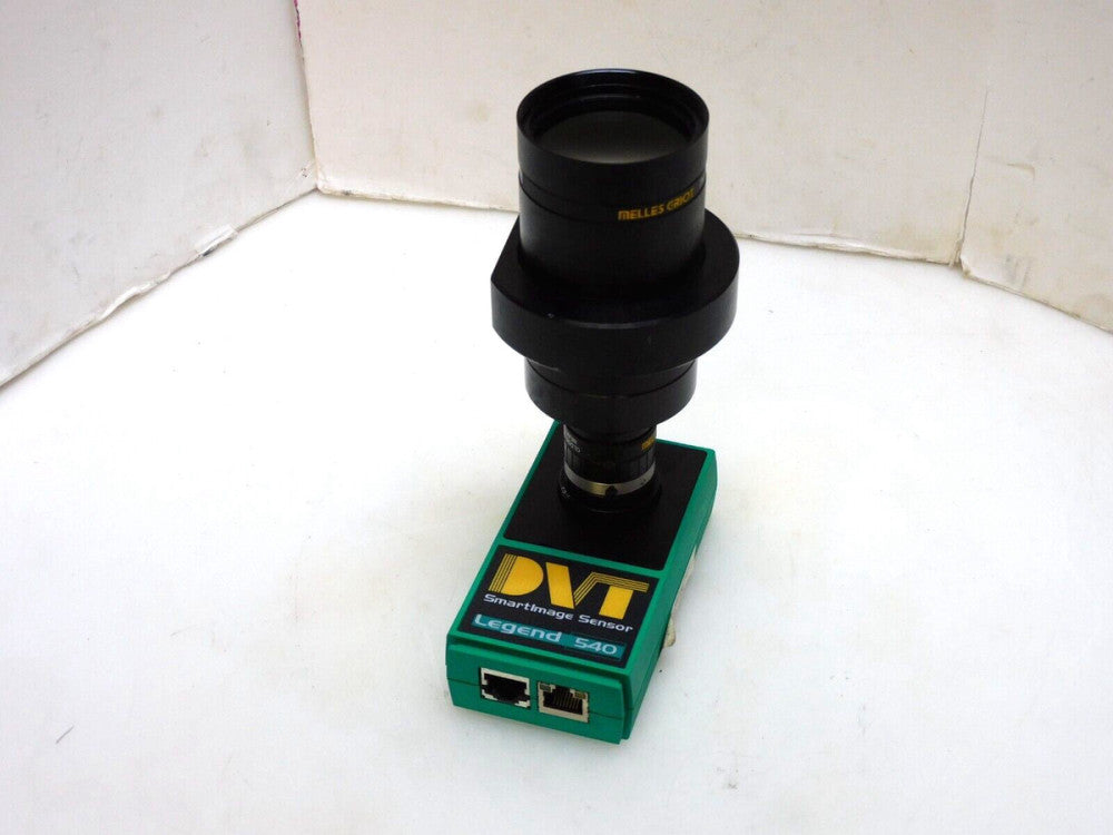 DVT SMART IMAGE SENSOR LEGEND 540M W/ MELLES GRIOT MAGNI LENS & INV 59 LGU 042