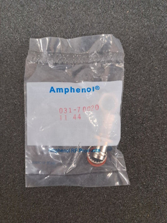 New, Amphenol, 031-70020, CONN ADAPT JACK-JACK BNC 75 OHM