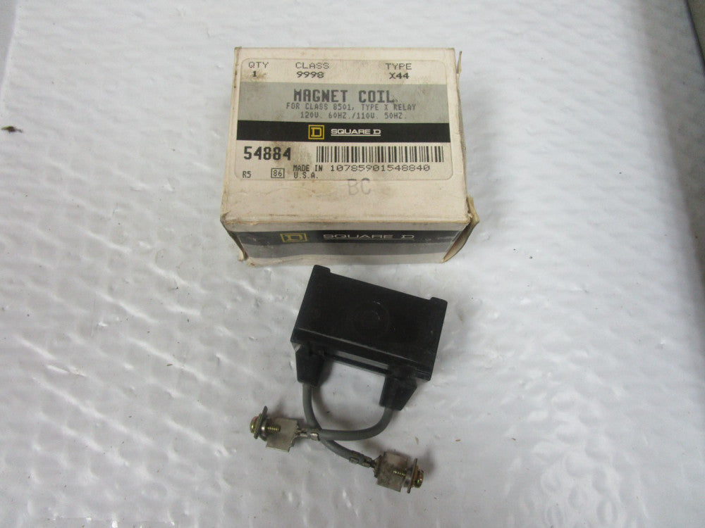 NEW SQUARE D 9998 X44 MAGNETIC COIL 120V 60Hz