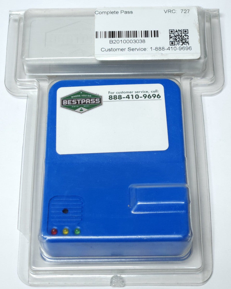 BESTPASS MODEL FUSION CVO TRAILER TAG VRC:727 Complete Pass KAPSCH 2665 371 101A