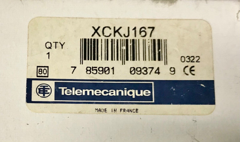 TELEMACANIQUE XCKJ167 Heavy Duty Roller Plunger Action Limit Switch