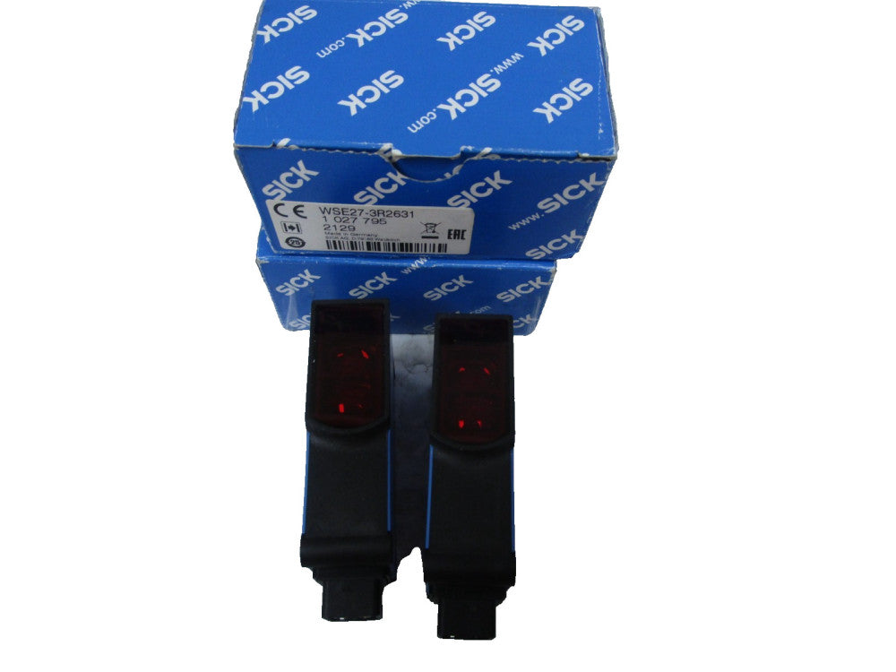 Sick WSE27-3R2631 + WS27-3U2630 Compact Photoelectric Sensor