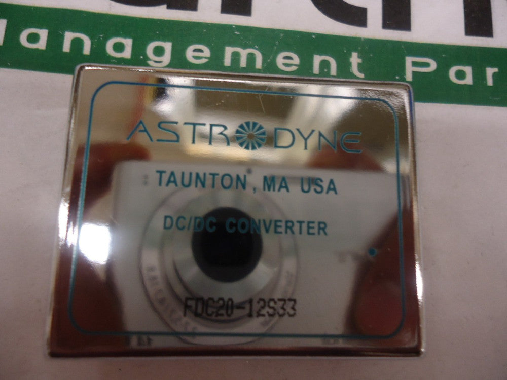 FDC2012S33, Astrodyne, 20W, 3.3V output DC/DC converter, BRAND NEW!