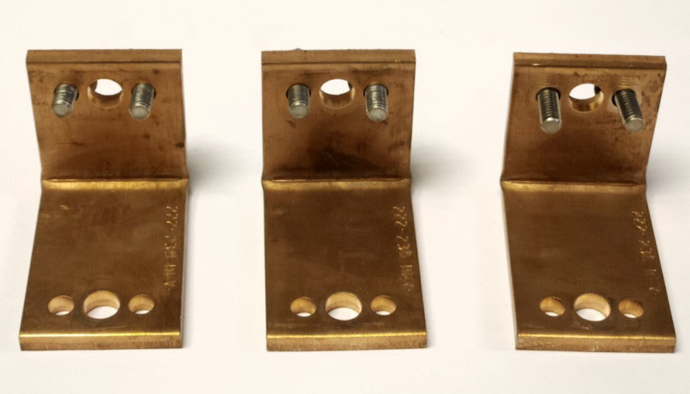 SET OF 3 EATON CUTLER HAMMER L Frame Breaker Copper CU Wire Terminal Connectors