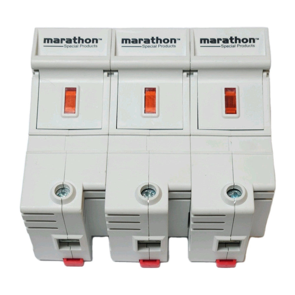 MARATHON 6SJ60AIC 3 Pole 60 AMP 600 VAC VDC Fuseholder 6SJ60A3IC