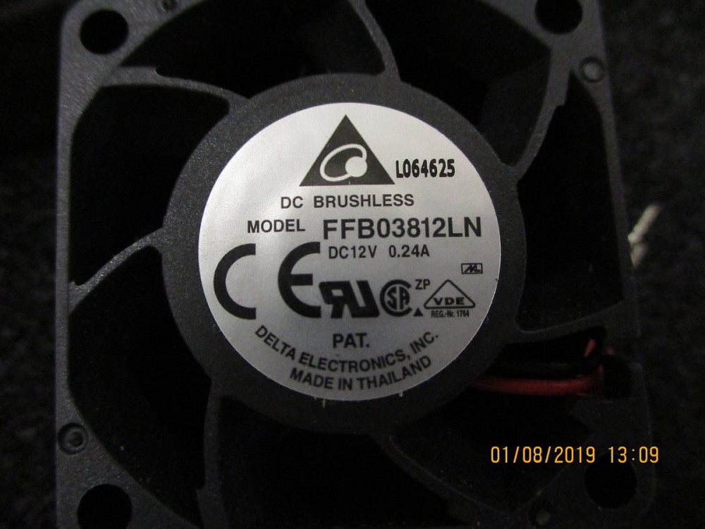 FFB03812LN Delta Electronics FAN AXIAL 38X38X28MM 12V WIRE BRAND NEW!