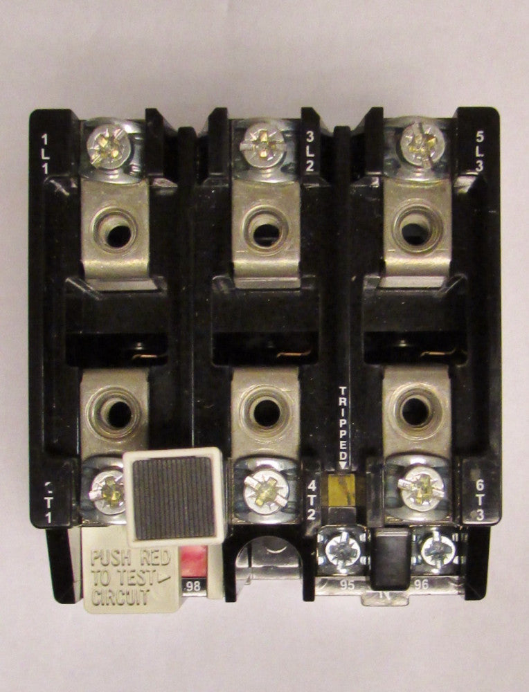 ALLEN BRADLEY 592 JOV16 Overload Relay 3 Pole 24 Amp 592 J0V16