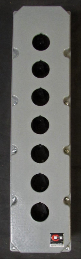 CUTLER HAMMER 10250TB22 7 Element 7 Unit Push Button Control Station