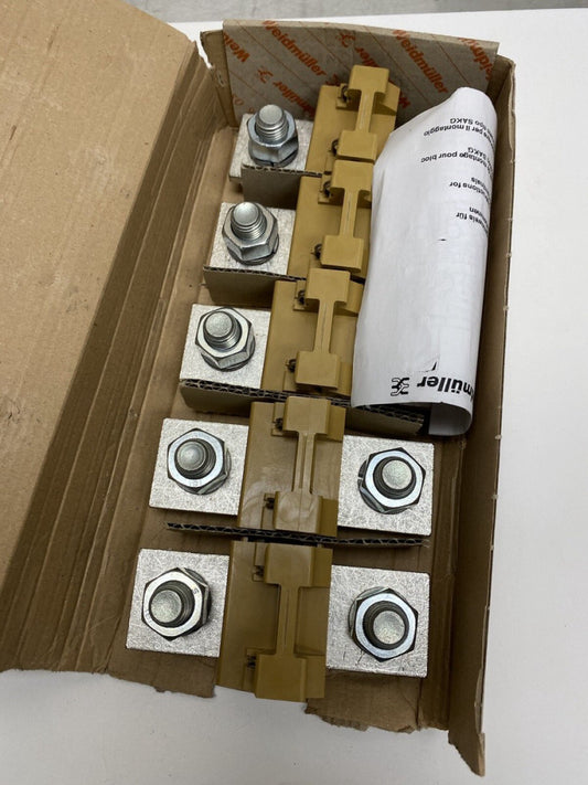 Pack of 5 Weidmuller SAKG 54 II Terminal Blocks New 