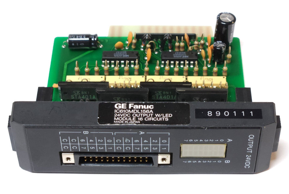 GENERAL ELECTRIC IC610MDL156A 24 VDC Output Module With LED 16 Circuit