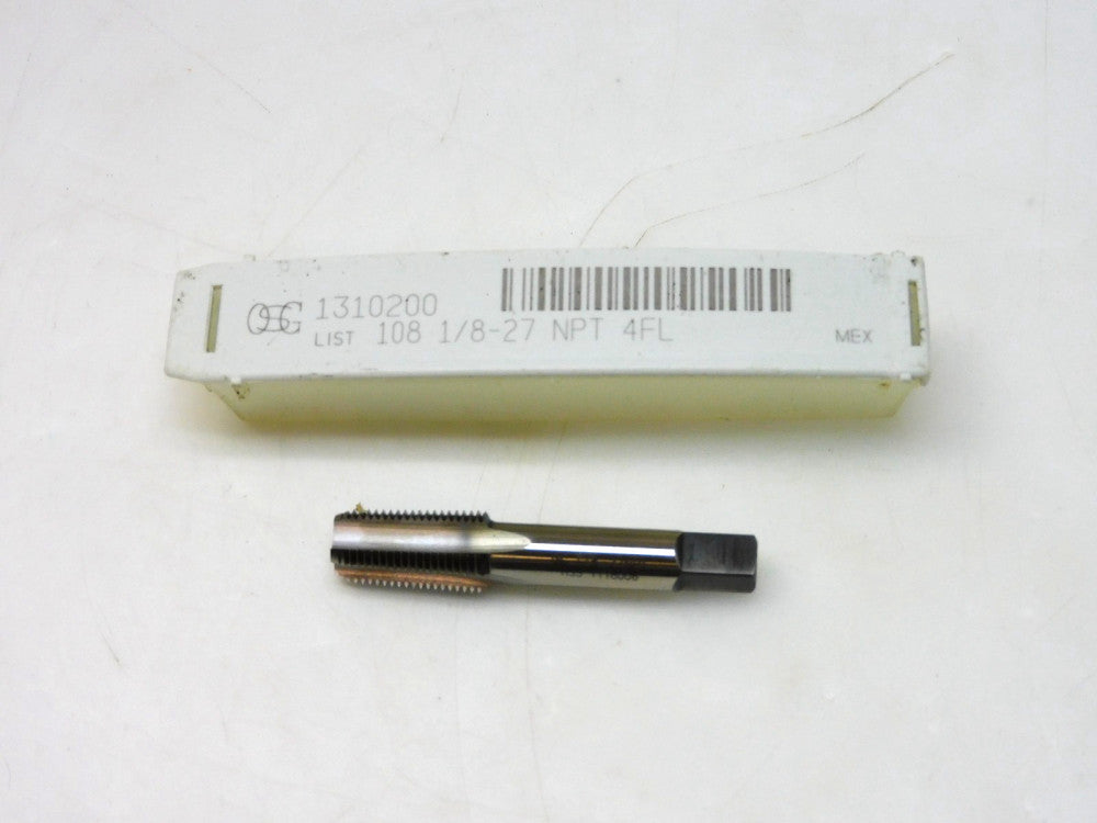 OSG 1310200 108 1/8-27 NPT 4FL HSS PIPE TAP