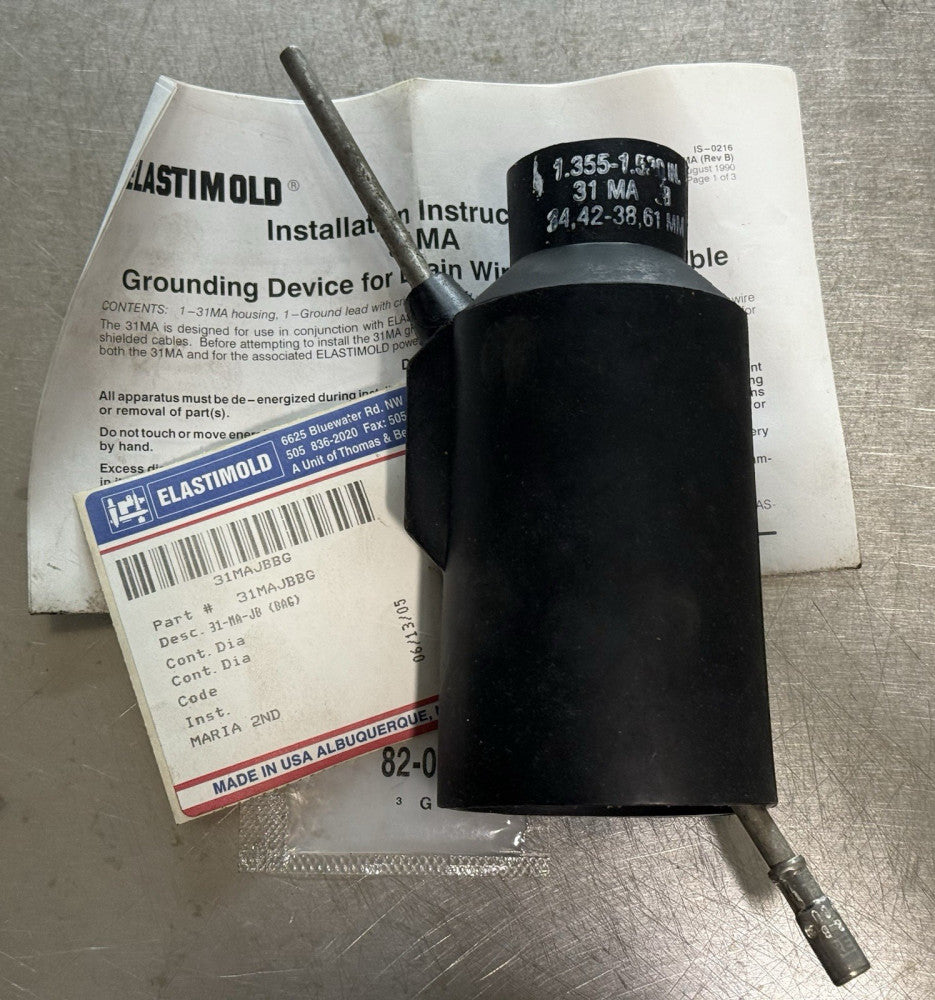 Elastimold 31MA Grounding Device for Drain Wire Shielded Cable New 31MAJBBG