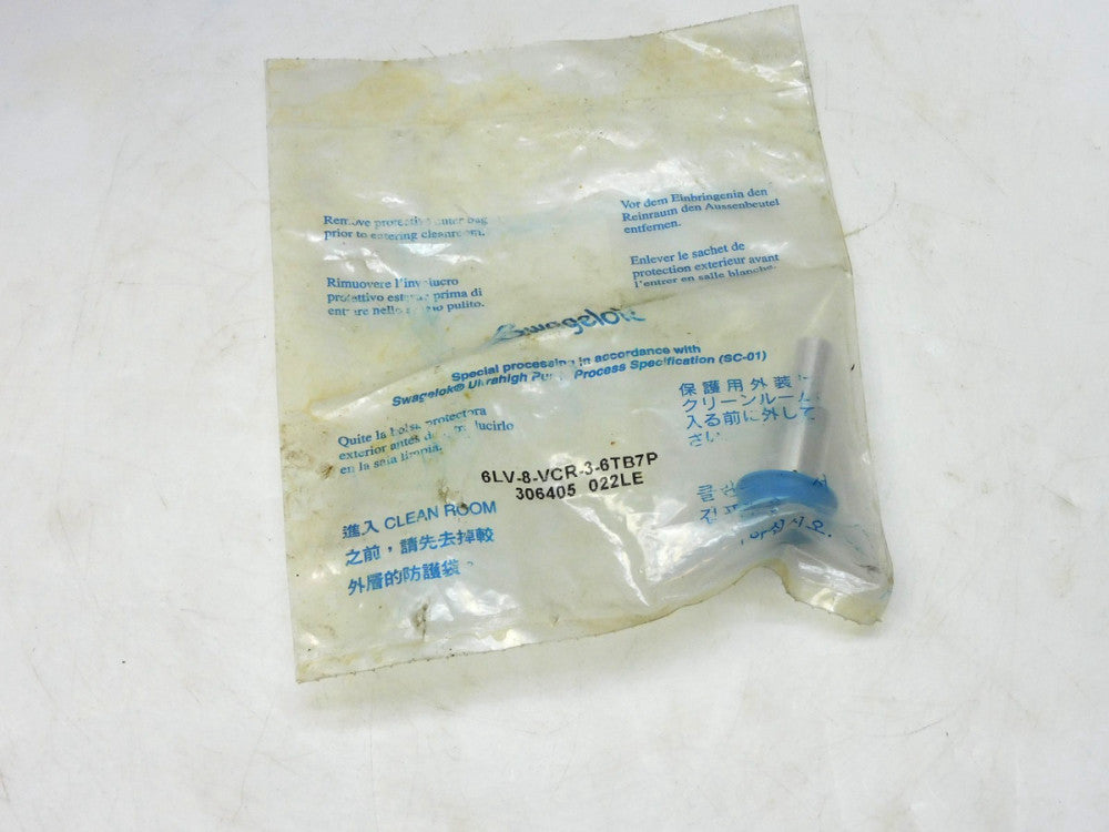 SWAGELOK 6LV-8-VCR-3-6TB7P LONG TUBE WELD GLAND 306405