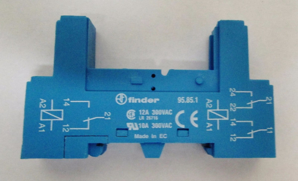 FINDER 9585.1 Series 40/44 Relay Socket Base 9585 1 *PRICED PER EACH*
