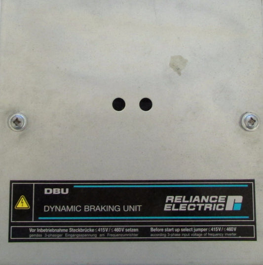 RELIANCE ELECTRIC DBU 100 415 480 V 100 Amp Dynamic Braking Unit 837 02 11